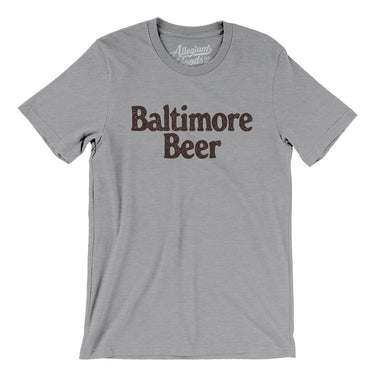 Baltimore Beer Men/Unisex T-Shirt-Allegiant Goods Co. Vintage Sports Apparel