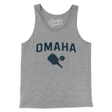 Omaha Pickleball in Athletic Heather Color