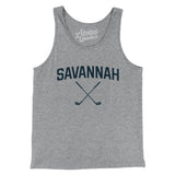 Savannah Golf Men/Unisex Tank Top-Athletic Heather-Allegiant Goods Co. Vintage Sports Apparel