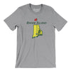 Rhode Island Golf Men/Unisex T-Shirt-Athletic Heather-Allegiant Goods Co. Vintage Sports Apparel