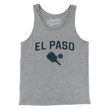 El Paso Pickleball Men/Unisex Tank Top-Athletic Heather-Allegiant Goods Co. Vintage Sports Apparel