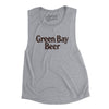Green Bay Beer Women's Flowey Scoopneck Muscle Tank-Athletic Heather-Allegiant Goods Co. Vintage Sports Apparel