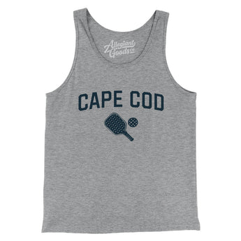Cape Cod Pickleball Men/Unisex Tank Top-Athletic Heather-Allegiant Goods Co. Vintage Sports Apparel