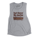 Don't Denver My Junction Women's Flowey Scoopneck Muscle Tank-Athletic Heather-Allegiant Goods Co. Vintage Sports Apparel