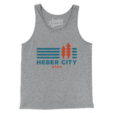 Heber City Utah in Athletic Heather Color