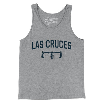 Las Cruces Cycling Men/Unisex Tank Top-Athletic Heather-Allegiant Goods Co. Vintage Sports Apparel