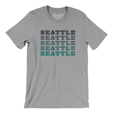 Seattle Repeat Men/Unisex T-Shirt-Allegiant Goods Co. Vintage Sports Apparel