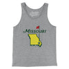 Missouri Golf Men/Unisex Tank Top-Athletic Heather-Allegiant Goods Co. Vintage Sports Apparel