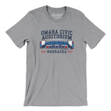 Omaha Civic Auditorium Men/Unisex T-Shirt-Allegiant Goods Co. Vintage Sports Apparel