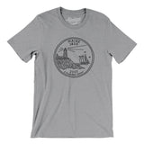 Maine State Quarter Men/Unisex T-Shirt-Allegiant Goods Co. Vintage Sports Apparel