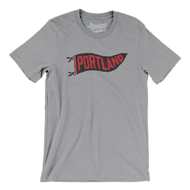Portland Pennant Men/Unisex T-Shirt-Allegiant Goods Co. Vintage Sports Apparel