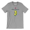 New Jersey Golf Men/Unisex T-Shirt-Athletic Heather-Allegiant Goods Co. Vintage Sports Apparel