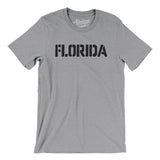 Florida Military Stencil Men/Unisex T-Shirt-Allegiant Goods Co. Vintage Sports Apparel