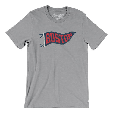 Boston Pennant Men/Unisex T-Shirt-Allegiant Goods Co. Vintage Sports Apparel