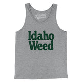 Idaho Weed Men/Unisex Tank Top-Athletic Heather-Allegiant Goods Co. Vintage Sports Apparel