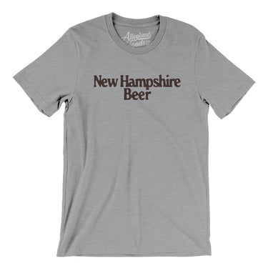 New Hampshire Beer Men/Unisex T-Shirt-Allegiant Goods Co. Vintage Sports Apparel