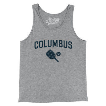 Columbus Pickleball Men/Unisex Tank Top-Athletic Heather-Allegiant Goods Co. Vintage Sports Apparel