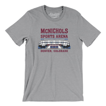 Mcnichols Sports Arena Men/Unisex T-Shirt-Allegiant Goods Co. Vintage Sports Apparel