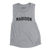 Madison Varsity Women's Flowey Scoopneck Muscle Tank-Athletic Heather-Allegiant Goods Co. Vintage Sports Apparel