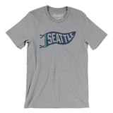 Seattle Pennant Men/Unisex T-Shirt-Allegiant Goods Co. Vintage Sports Apparel
