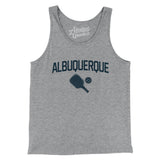 Albuquerque Pickleball Men/Unisex Tank Top-Athletic Heather-Allegiant Goods Co. Vintage Sports Apparel