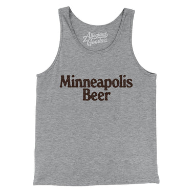 Minneapolis Beer Men/Unisex Tank Top-Allegiant Goods Co. Vintage Sports Apparel