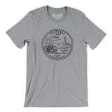 Nebraska State Quarter Men/Unisex T-Shirt-Allegiant Goods Co. Vintage Sports Apparel