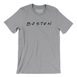 Boston Friends Men/Unisex T-Shirt-Athletic Heather-Allegiant Goods Co. Vintage Sports Apparel