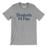 Boston's Number 1 Fan Men/Unisex T-Shirt-Athletic Heather-Allegiant Goods Co. Vintage Sports Apparel