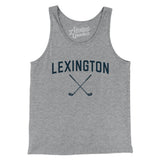 Lexington Golf Men/Unisex Tank Top-Athletic Heather-Allegiant Goods Co. Vintage Sports Apparel