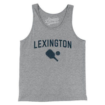 Lexington Pickleball Men/Unisex Tank Top-Athletic Heather-Allegiant Goods Co. Vintage Sports Apparel