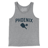 Phoenix Pickleball Men/Unisex Tank Top-Athletic Heather-Allegiant Goods Co. Vintage Sports Apparel