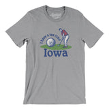 I Have A Tee Time In Iowa Men/Unisex T-Shirt-Athletic Heather-Allegiant Goods Co. Vintage Sports Apparel