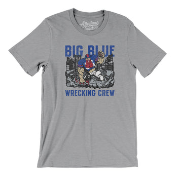 Big Blue Wrecking Crew Men/Unisex T-Shirt-Allegiant Goods Co. Vintage Sports Apparel