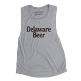 Delaware Beer Women's Flowey Scoopneck Muscle Tank-Allegiant Goods Co. Vintage Sports Apparel