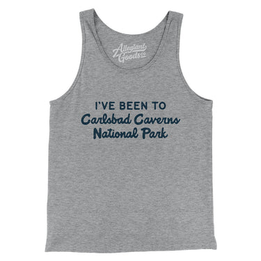 I've Been To Carlsbad Caverns National Park Men/Unisex Tank Top-Allegiant Goods Co. Vintage Sports Apparel