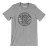 Vermont State Quarter Men/Unisex T-Shirt-Athletic Heather-Allegiant Goods Co. Vintage Sports Apparel