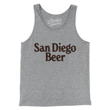 San Diego Beer Men/Unisex Tank Top-Allegiant Goods Co. Vintage Sports Apparel