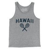 Hawaii Tennis Men/Unisex Tank Top-Athletic Heather-Allegiant Goods Co. Vintage Sports Apparel