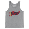 St Louis Pennant Men/Unisex Tank Top-Athletic Heather-Allegiant Goods Co. Vintage Sports Apparel