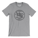 Tennessee State Quarter Men/Unisex T-Shirt-Allegiant Goods Co. Vintage Sports Apparel