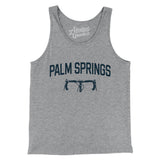 Palm Springs Cycling Men/Unisex Tank Top-Athletic Heather-Allegiant Goods Co. Vintage Sports Apparel