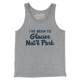 I've Been To Glacier National Park Men/Unisex Tank Top-Allegiant Goods Co. Vintage Sports Apparel