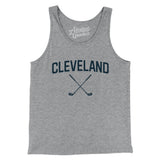 Cleveland Golf Men/Unisex Tank Top-Athletic Heather-Allegiant Goods Co. Vintage Sports Apparel