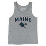 Maine Pickleball Men/Unisex Tank Top-Athletic Heather-Allegiant Goods Co. Vintage Sports Apparel