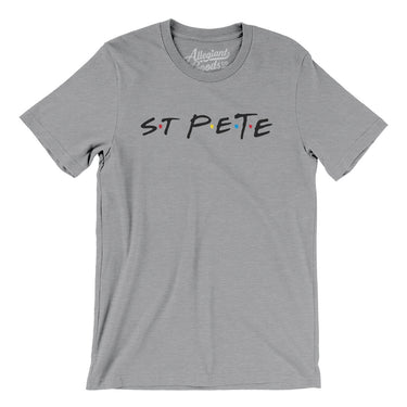 St Pete Friends Men/Unisex T-Shirt-Allegiant Goods Co. Vintage Sports Apparel