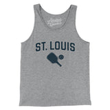 St. Louis Pickleball Men/Unisex Tank Top-Athletic Heather-Allegiant Goods Co. Vintage Sports Apparel