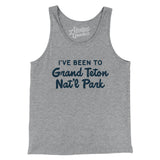 I've Been To Grand Teton National Park Men/Unisex Tank Top-Allegiant Goods Co. Vintage Sports Apparel
