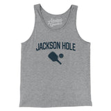 Jackson Hole Pickleball Men/Unisex Tank Top-Athletic Heather-Allegiant Goods Co. Vintage Sports Apparel