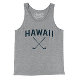 Hawaii Golf Men/Unisex Tank Top-Athletic Heather-Allegiant Goods Co. Vintage Sports Apparel
